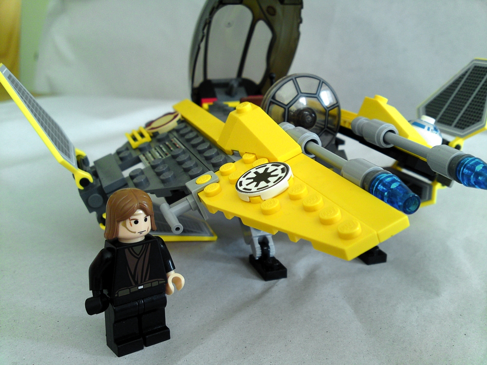 LEGO Star Wars 7256 Jedi Star Fighter Figur kg | eBay